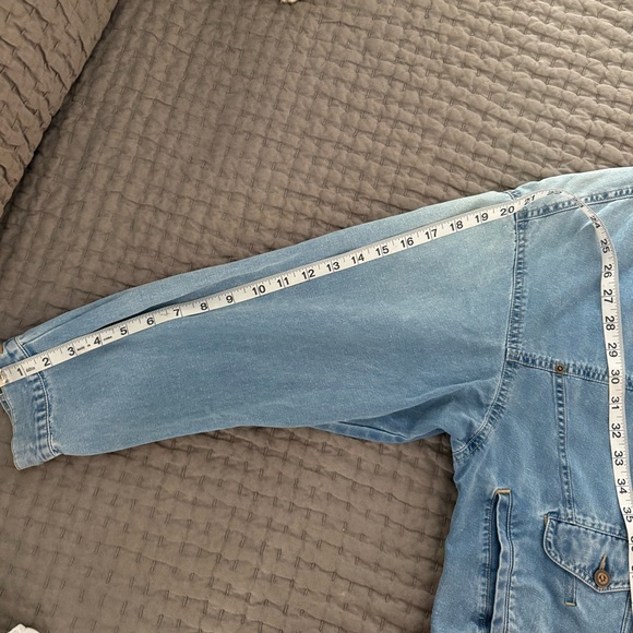 Vintage Denim Button-Up Jacket - Picture 9 of 11